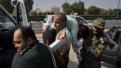 un herido por el atentado terrorista de Ahvaz Irán acusa a “un régimen extranjero” del atentado y promete rápida respuesta